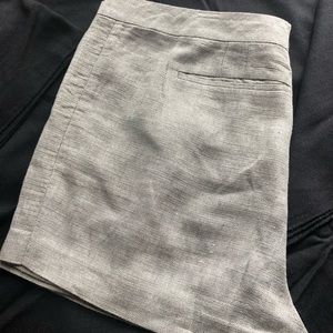 LANDS’ END Metallic Linen Blend Short- 14